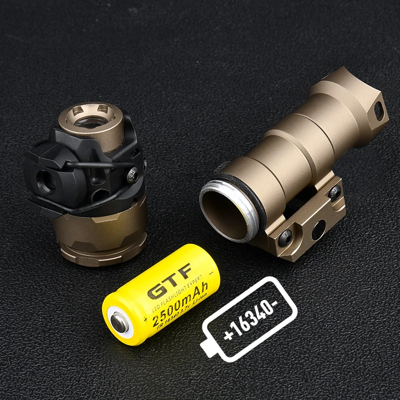 Luz exploradora IR de Metal táctica KIJI K1 K1-10 aluminio CNC IR 850nm iluminación caza K10 luz IR/linterna LED arma luz - imagen 4