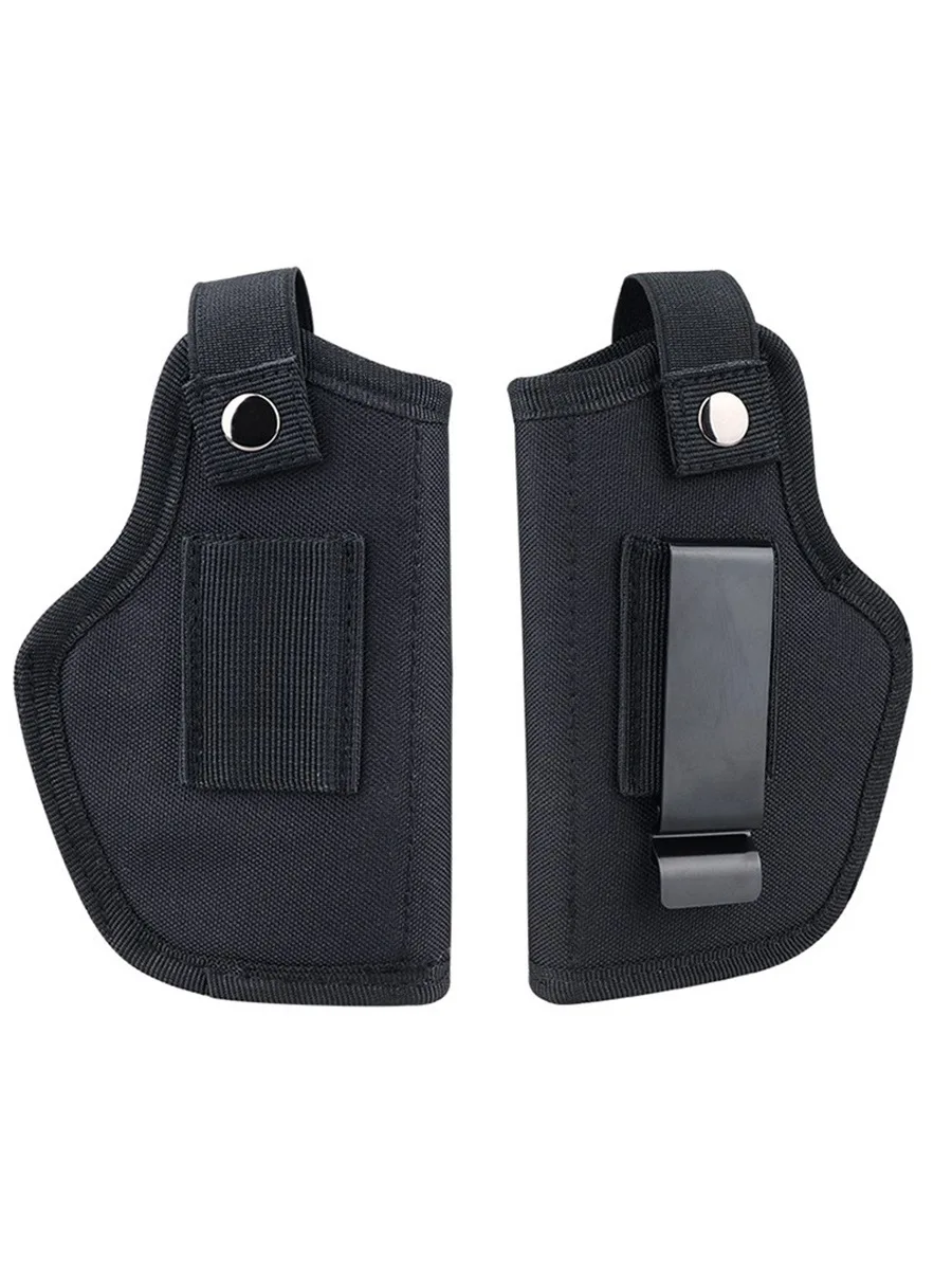 Funda Invisible de tracción rápida para caza al aire libre, accesorio táctico Universal para colgar en la cintura, para G 17, 19, 48, P320 - imagen 3