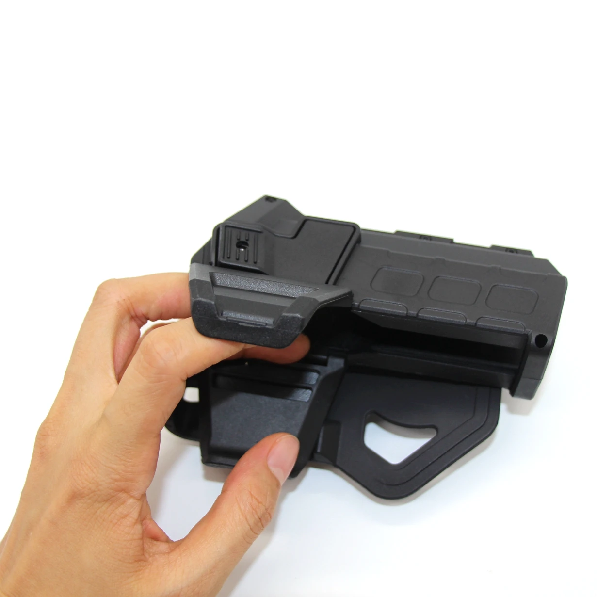Funda táctica para pistola P320, funda para pistola con bloqueo móvil y linterna, funda para pistola montada con láser - imagen 5
