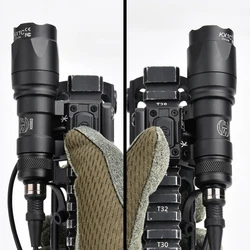 Linterna táctica Surefire M600 con Modbutton y soporte Picatinny