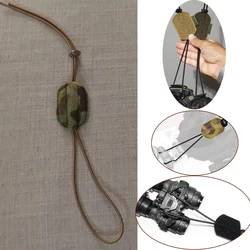 Cuerda retención NVG estilo KC para casco táctico elástico