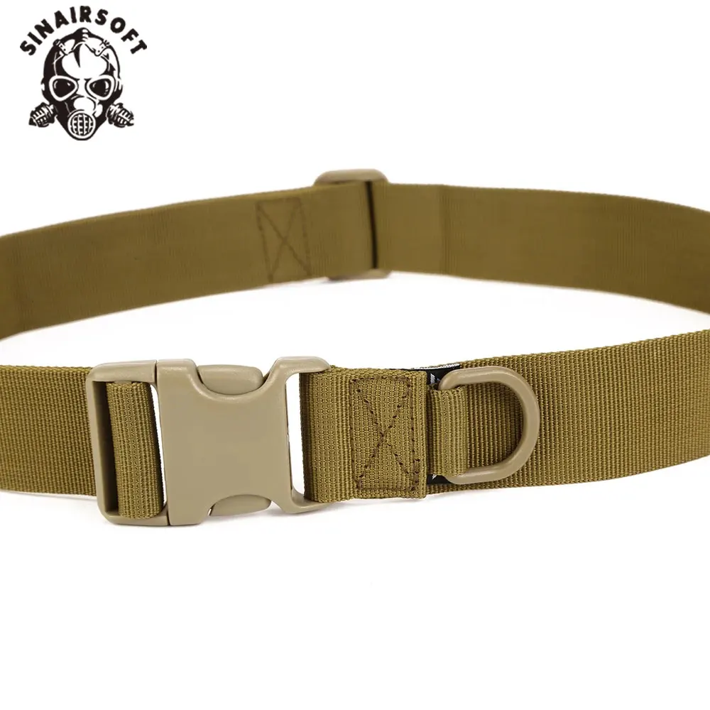 Cinturón de utilidad táctica ajustable para hombre, hebilla de bolsa táctica, pretina de rescate militar, útil, serie de cinturones deportivos en múltiples bolsillos - imagen 2