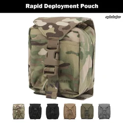 Bolsa médica táctica MOLLE despliegue rápido para chaleco táctico