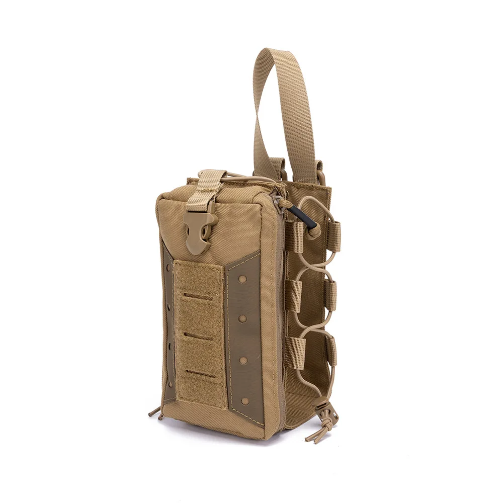 Bolsa táctica MOLLE para botella de agua con funda taza - imagen 3