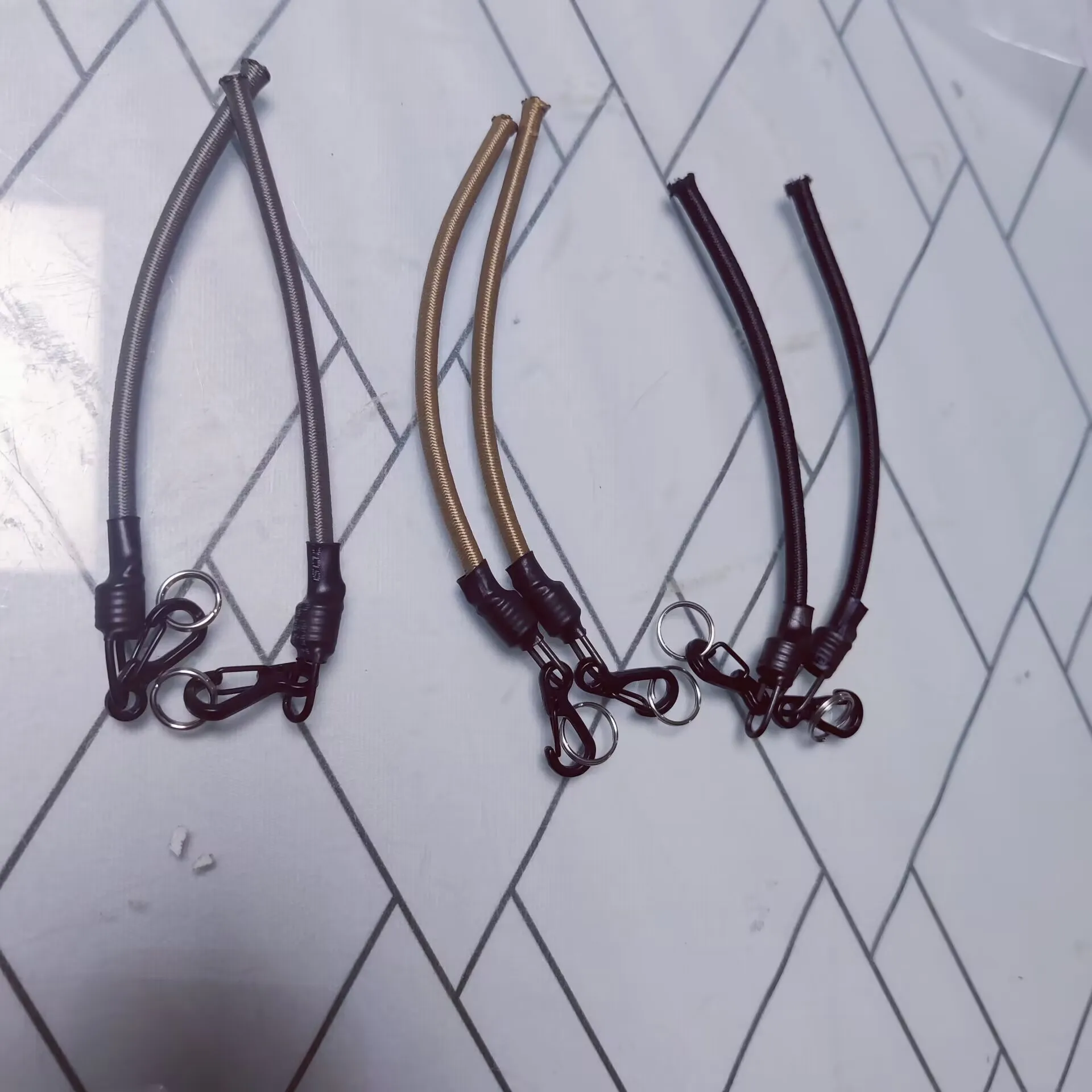 Cuerda elástica de goma de repuesto para casco, cuerda elástica de Color FMA para gancho y bucle fijo NVG VAS ARC - imagen 5