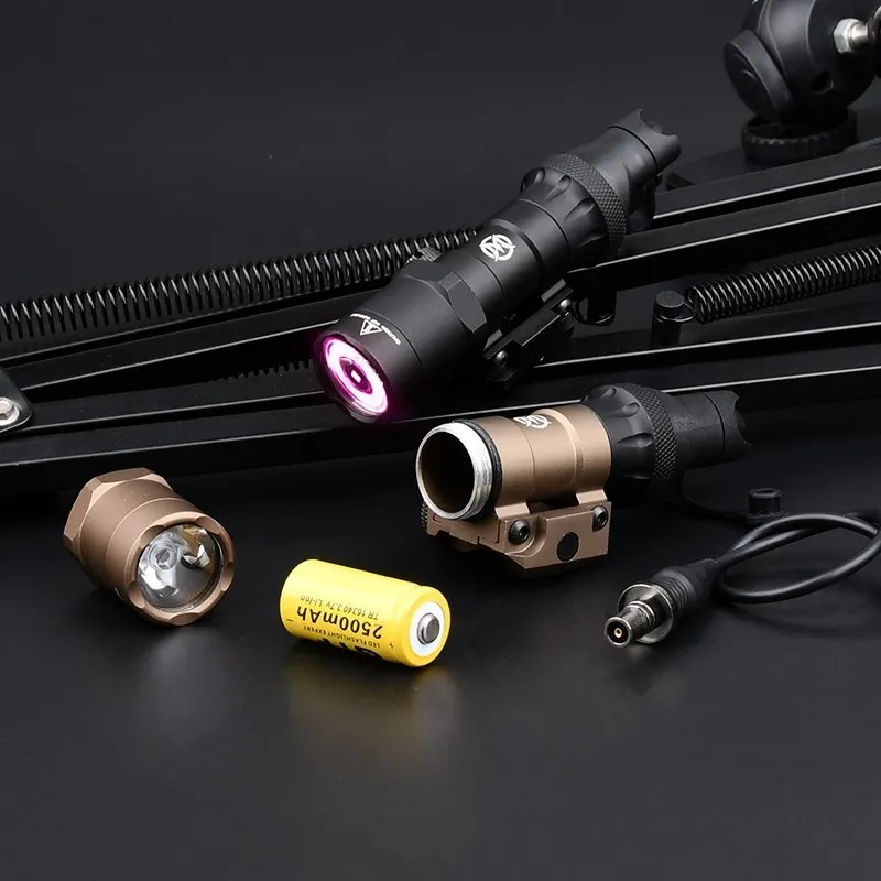 Wadsn-linterna táctica M300B, iluminación led IR, salida infrarroja M300 Airsoft, Arma de caza, luz de exploración para riel Picatinny - imagen 2
