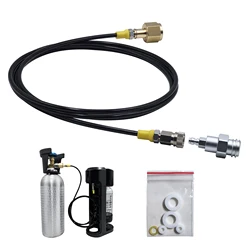 Máquina de llenado de refrescos al kit adaptador de llenado de tanque de CO2 externo W21.8-14 G3/4 CGA320 con conector de desconexión rápida