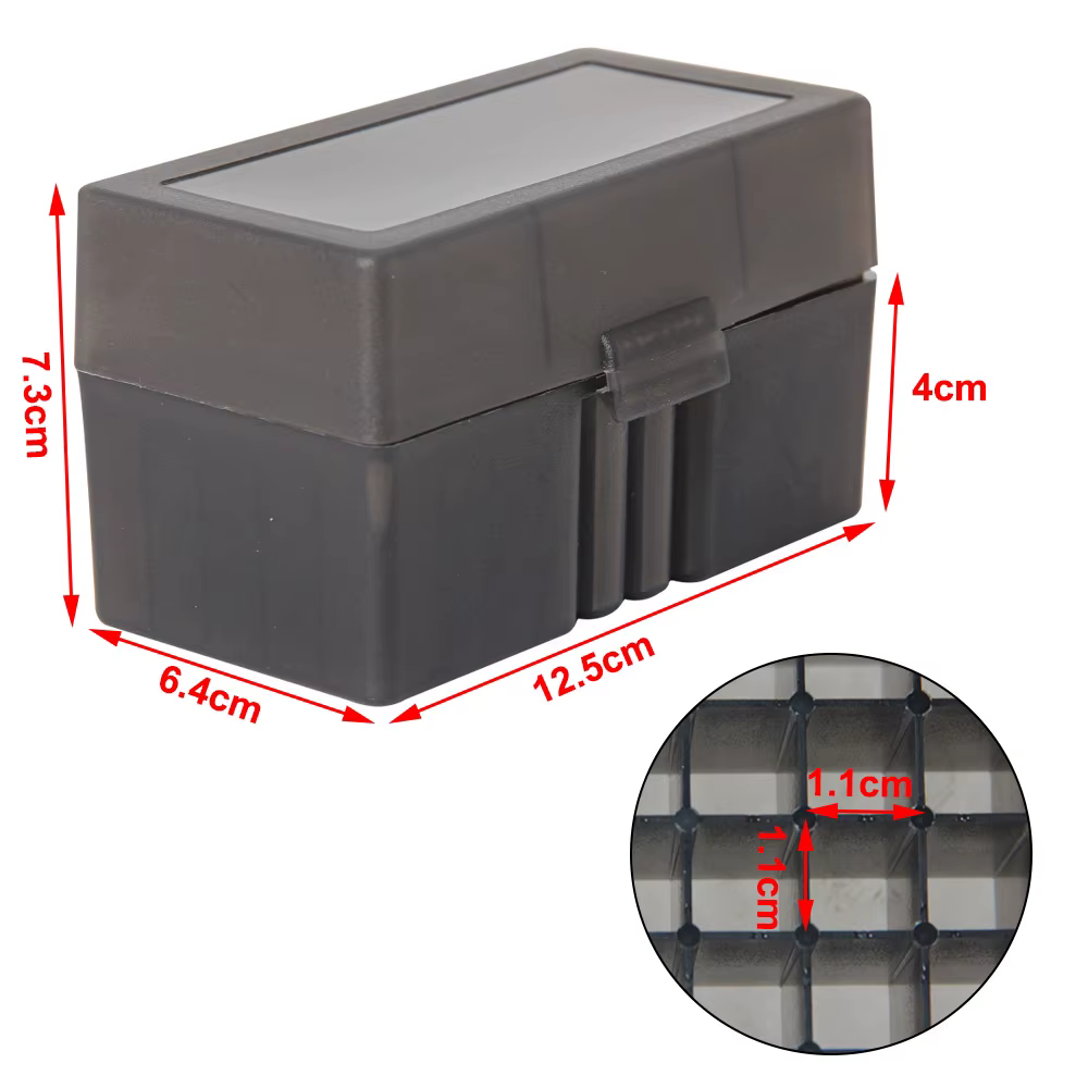 Caja metálica de munición con tapa abatible para fusil - imagen 4