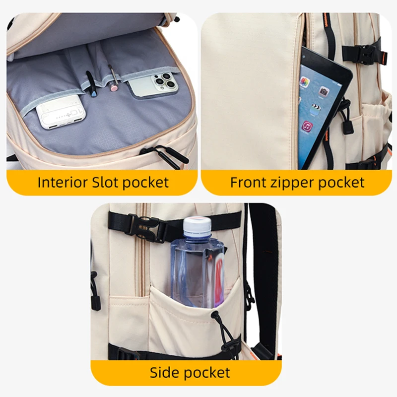 Mochila senderismo grande para hombre y mujer con compartimento laptop - imagen 5
