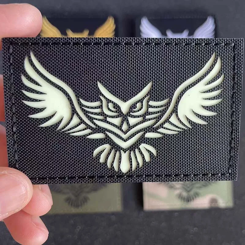 Parche reflectante bordado emblema moral – Táctico para mochila y uniforme - imagen 2