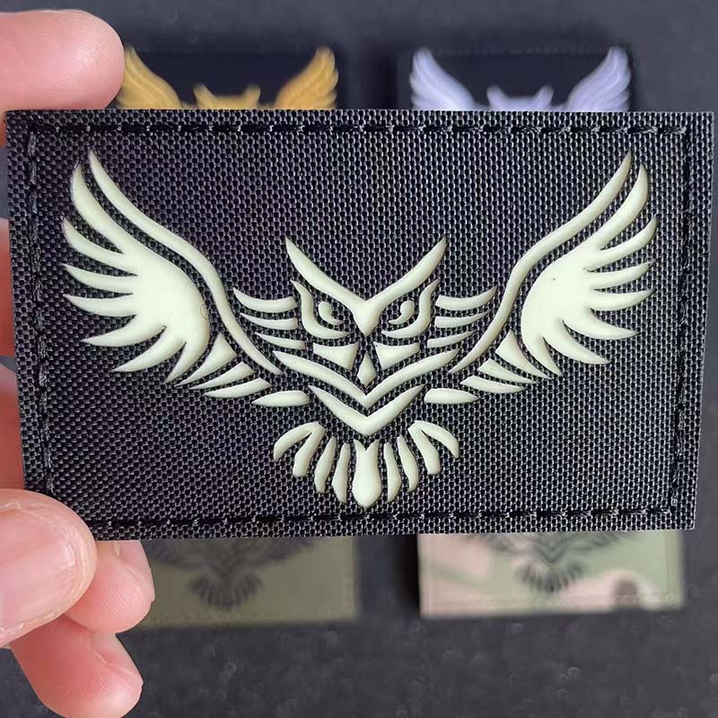Parche reflectante bordado emblema moral – Táctico para mochila y uniforme - imagen 2
