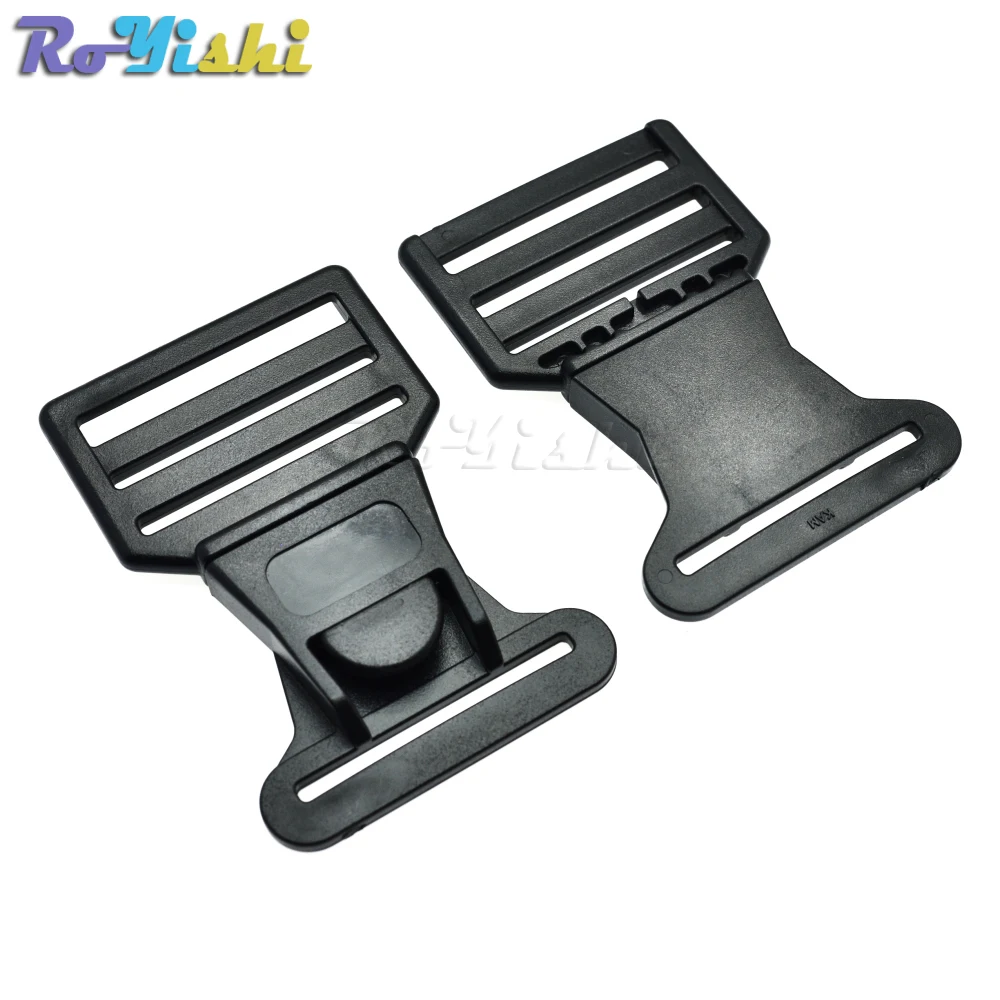 Hebilla de liberación central de plástico para bolsas de viaje deportivas, correas para exteriores, 40mm - imagen 5