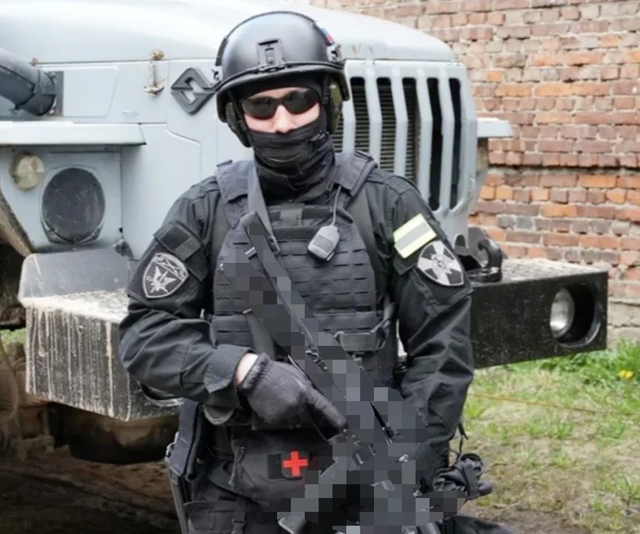 SMTP E729 insignia de moral de ventilador del ejército ruso, parche de reconocimiento reflectante de color de las Fuerzas Especiales Rusas, parche ruso fsb - imagen 4