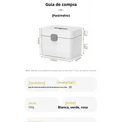 Botiquín caja de primeros auxilios doble capa gran capacidad