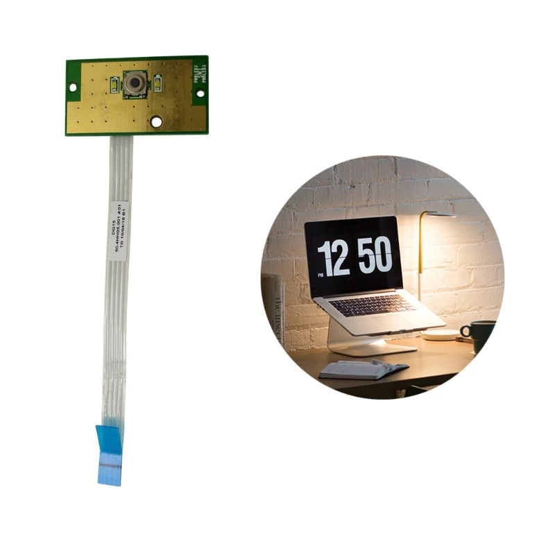Placa del botón encendido del ordenador portátil 50.4HH05.001 para Cable cinta del ordenador portátil 15R N5010, envío - imagen 2