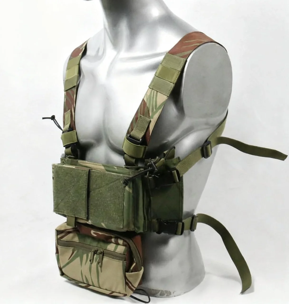 Chaleco táctico Rhodesiano desmontable para airsoft y outdoor - imagen 2