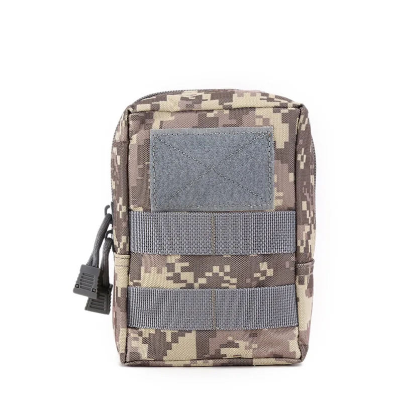 Bolsa de viaje al aire libre, Accesorio militar para ventilador, herramientas Edc, bolso de embrague de cambio Molle Sub, paquete de cintura táctica de camuflaje - imagen 5
