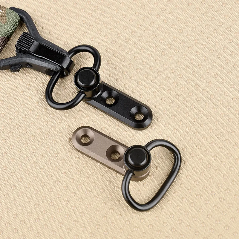 QD Sling supporto girevole Metal Fit MLOK KEYMOOD accesorios de caza M.4 a-r1.5, hebilla de pistola de aire de juguete, Instalación rápida rilascio - imagen 2
