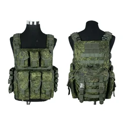 Chaleco táctico 6B46 con sistema MOLLE camuflaje EMR – Airsoft