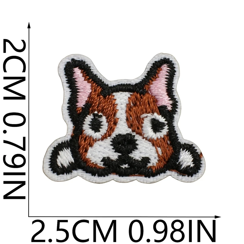 Bonita pegatina de tela bordada, parche decorativo DIY, etiqueta bordada, tela para planchar, parches accesorios de ropa cosidos a mano - imagen 3