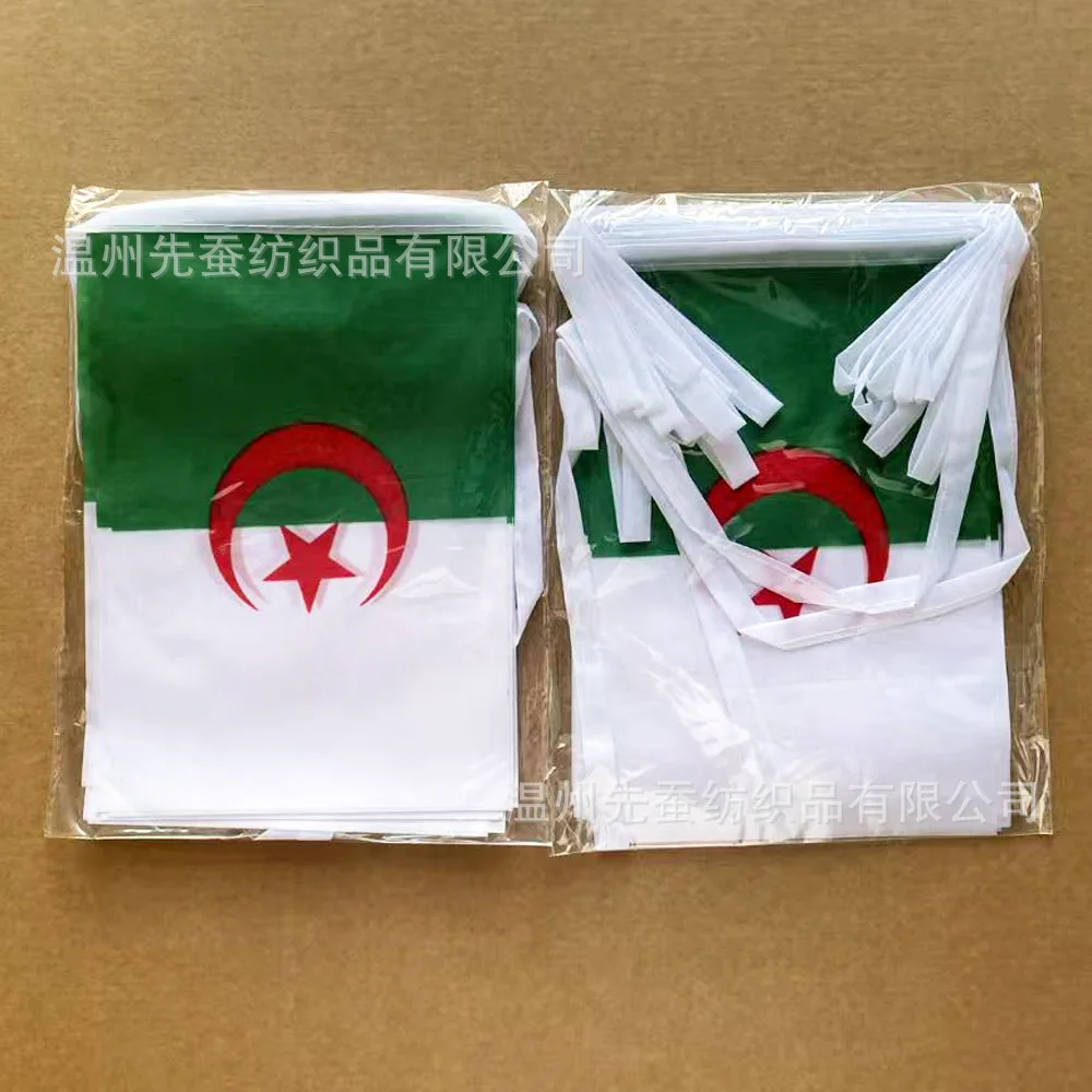 Banderín Argelia para decoración de fiestas y festivales - imagen 2