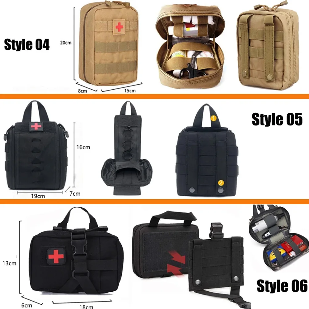 Bolsa Ophidian IFAK EDC, paquete de cinturón, chaleco de caza, paquete de herramientas de emergencia, botiquín de primeros auxilios médicos para exteriores, bolsa de supervivencia para acampar - imagen 3