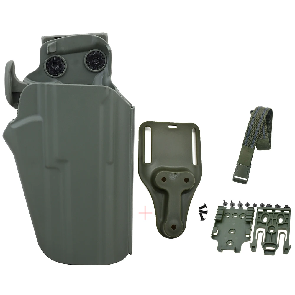 Funda Airsoft para CZ75 P01 CZ97 SIG SAUER SP2022 P320 P229R 9MM STEYR S9A1, funda de pistola con accesorios de caza QLS - imagen 3