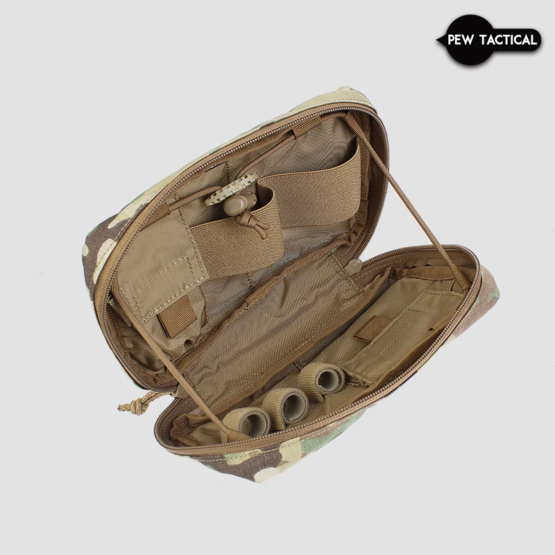 PEW TACTICAL caza táctica EDC "HousekeeperPouch" Molle bolsa Airsoft accesorio alambre almacenamiento paquete Camo bolsa de artículos diversos - imagen 3
