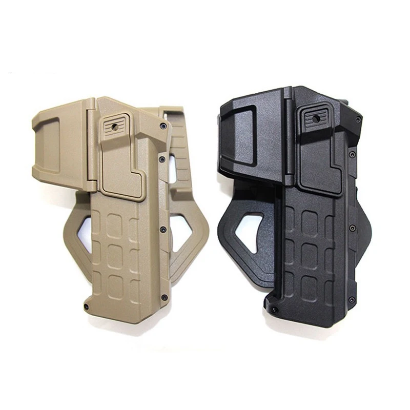 Funda móvil táctica P320 para funda P320, funda para pistola de cintura de caza, funda móvil con linterna/láser