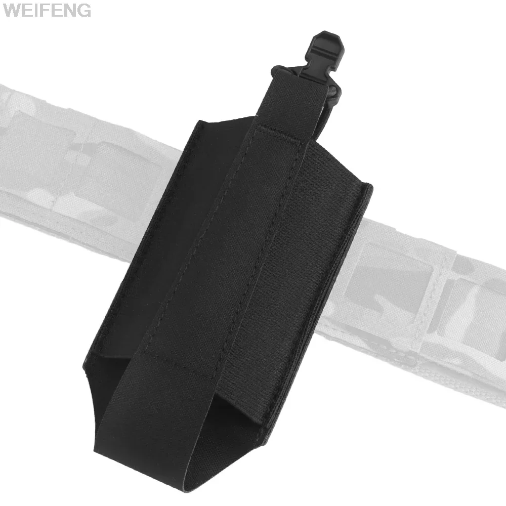 Bolsa táctica para revistas de 5,56mm para M4 M16 AK 47 AR15, bolsa elástica individual Mag, soporte para torniquete, bolsa para accesorios de caza - imagen 5