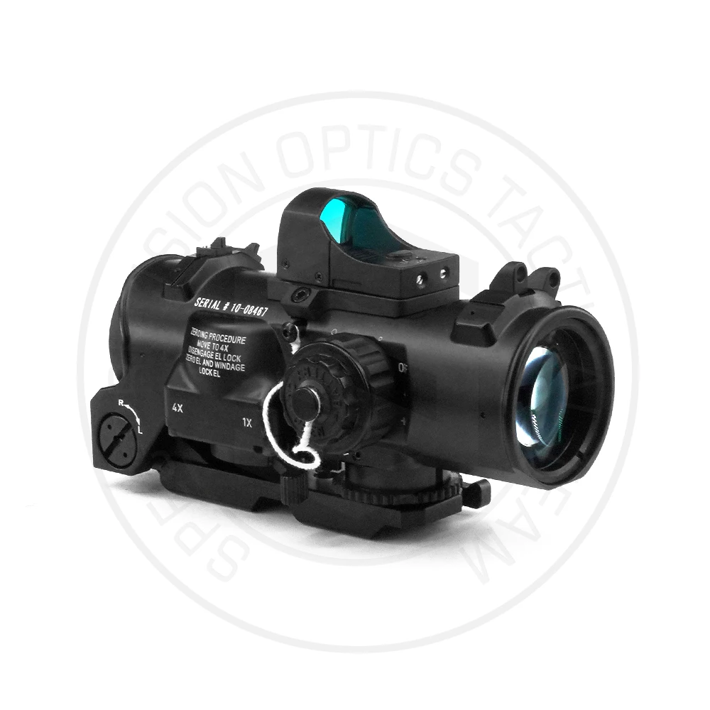 Mira telescópica táctica airsoft DR, óptica variable - imagen 4
