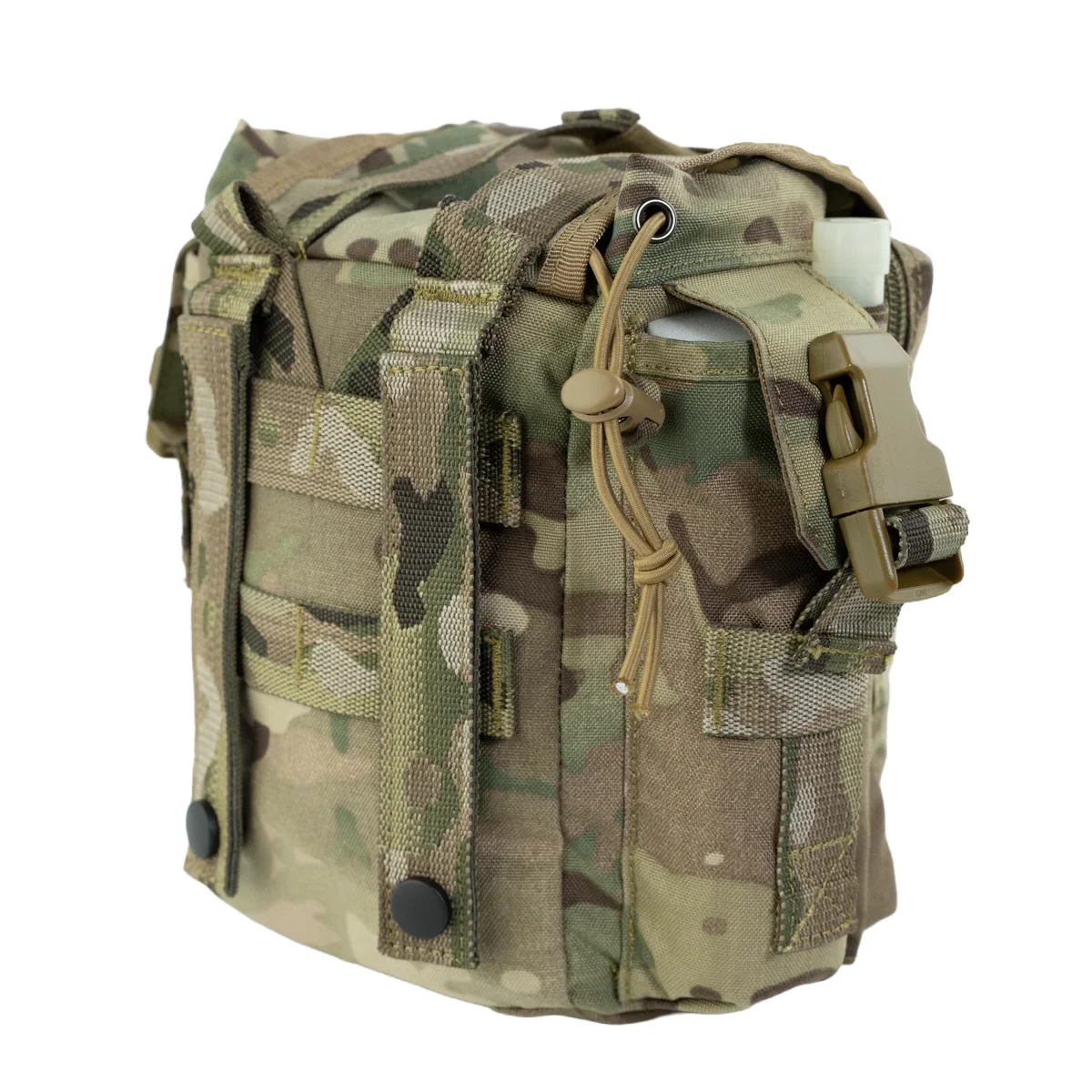 Bolsa táctica de caza al aire libre para colgar en el pecho, riñonera MOLLE, bolsa para hervidor, paquete de cubierta para taza de agua - imagen 5
