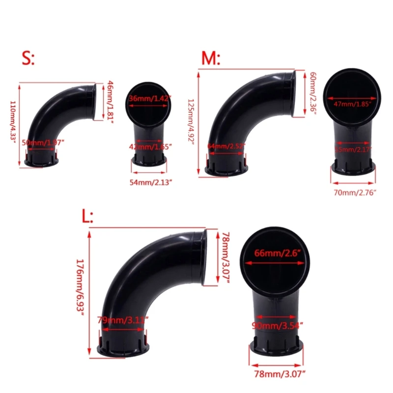 Altavoz tubo puerto curvo, Subwoofer para tubo reflejo, altavoz K1KF - imagen 5