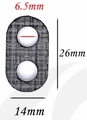 double hole oval 26
