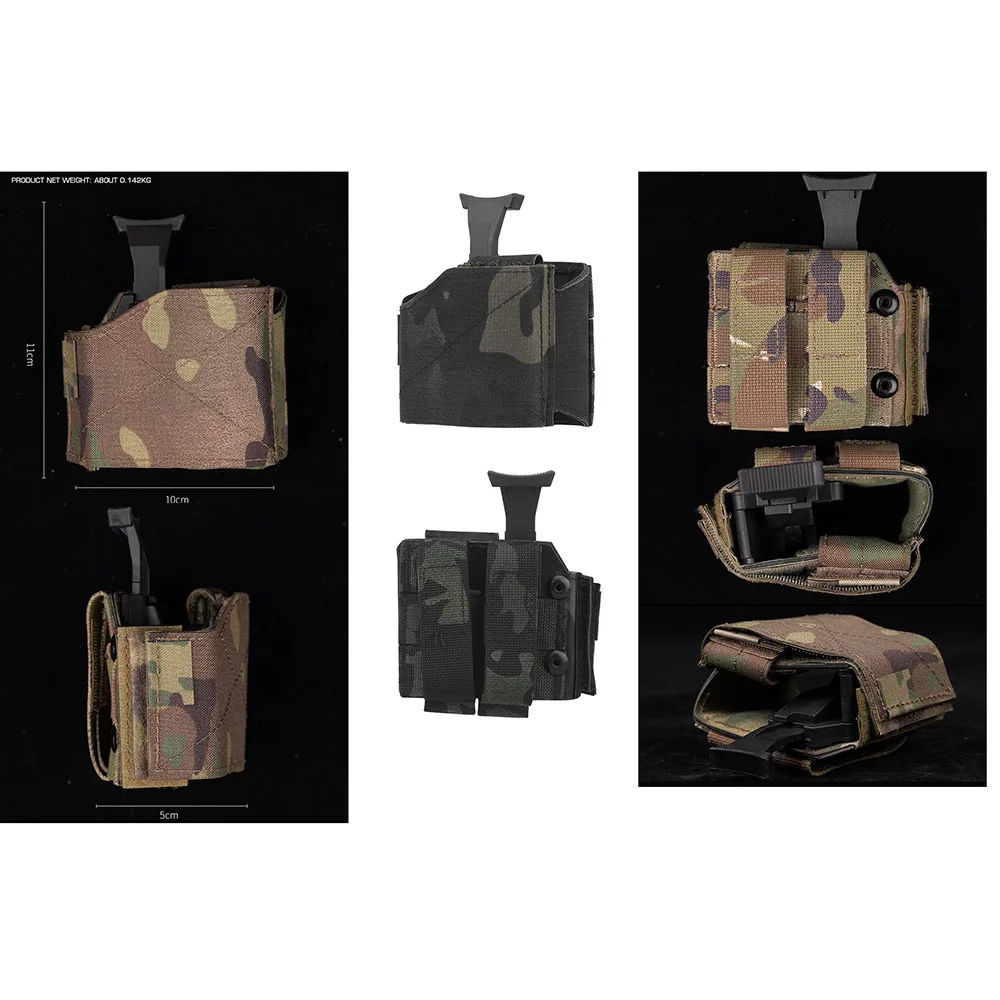 Funda táctica universal nailon ajustable para accesorios de caza - imagen 5