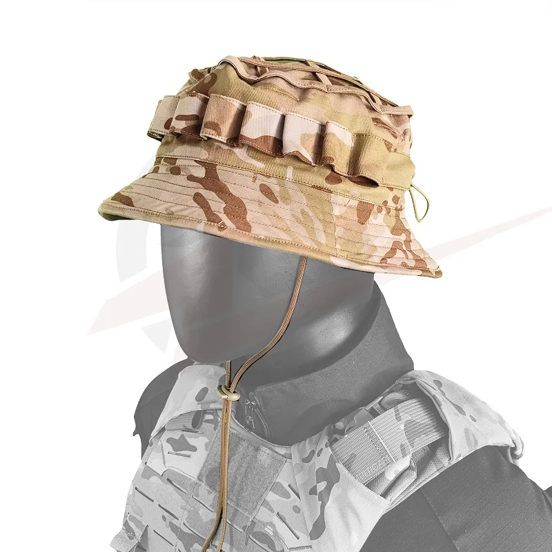 Sombrero de algodón con borde redondo Anti IR Benni para exteriores - imagen 4