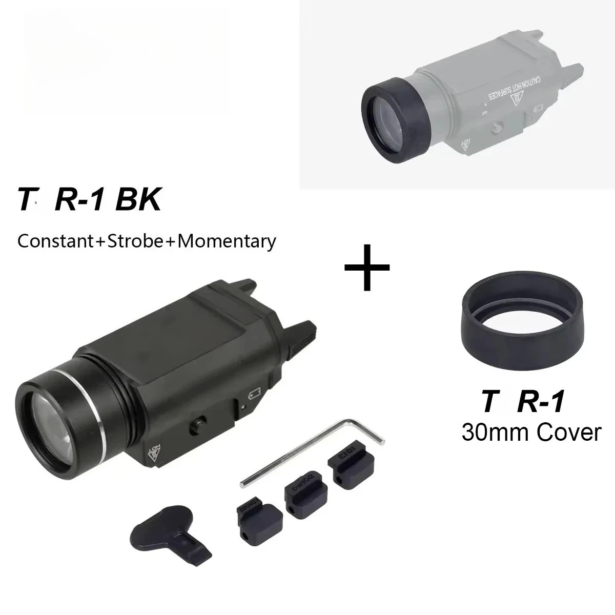 TR-1 BK with cover