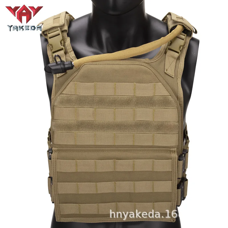 Botella de agua táctica YAKEDA, bote multifuncional de 1,75 L, forro de chaleco, bolsa de agua de calidad alimentaria EVA, nueva placa de inserción de hervidor táctico - imagen 5