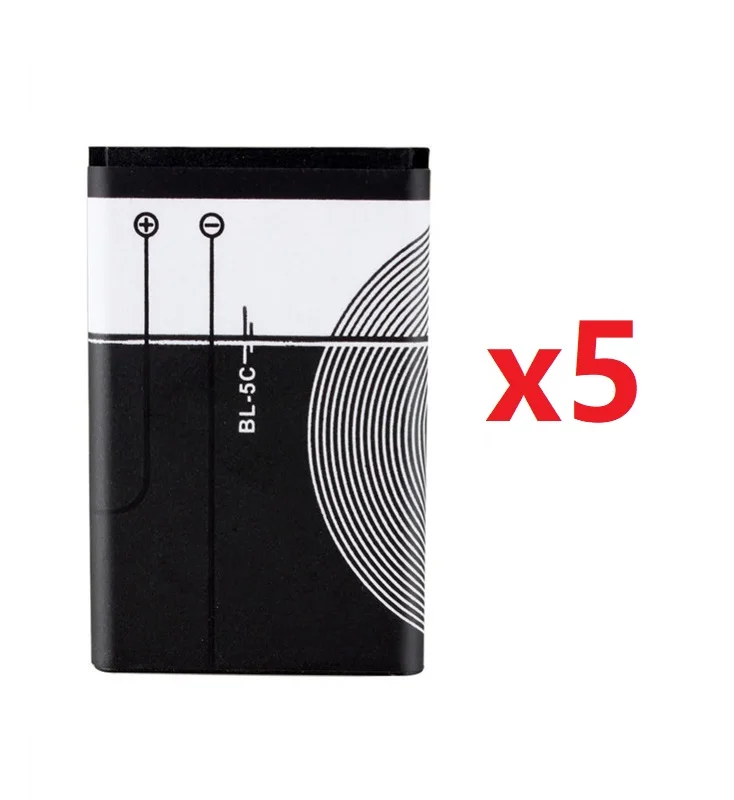 5Pcs Battery