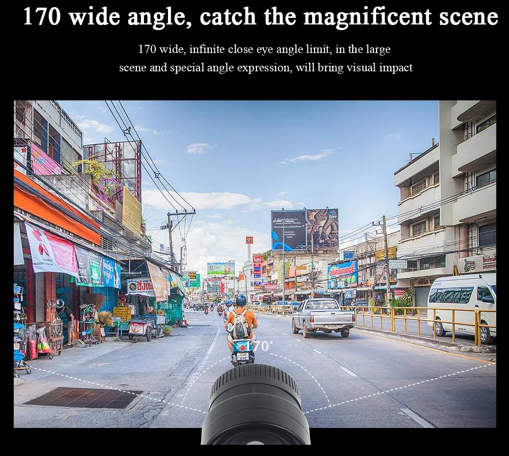 Cámara de Acción DV50 HD 960P para bicicleta, videocámara para casco de motocicleta, deporte al aire libre, vídeo DV, grabadora impermeable, cámara de salpicadero para coche y bicicleta - imagen 3