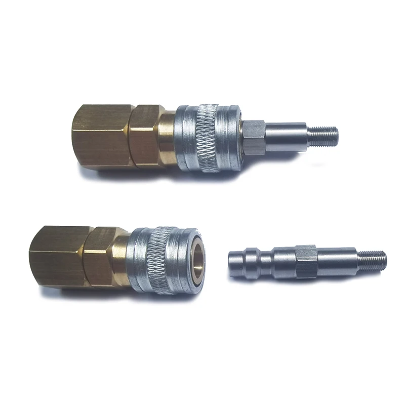Adaptador válvula HPA conexión rápida Foster macho compatible Marui - imagen 5