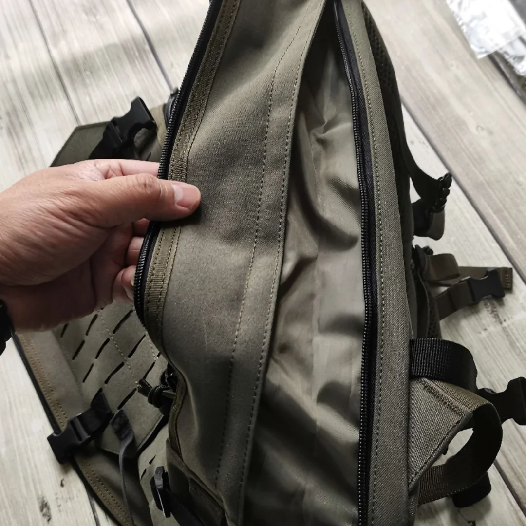 Mochila táctica de doble hombro para senderismo al aire libre, expansión rápida, peso ligero - imagen 4