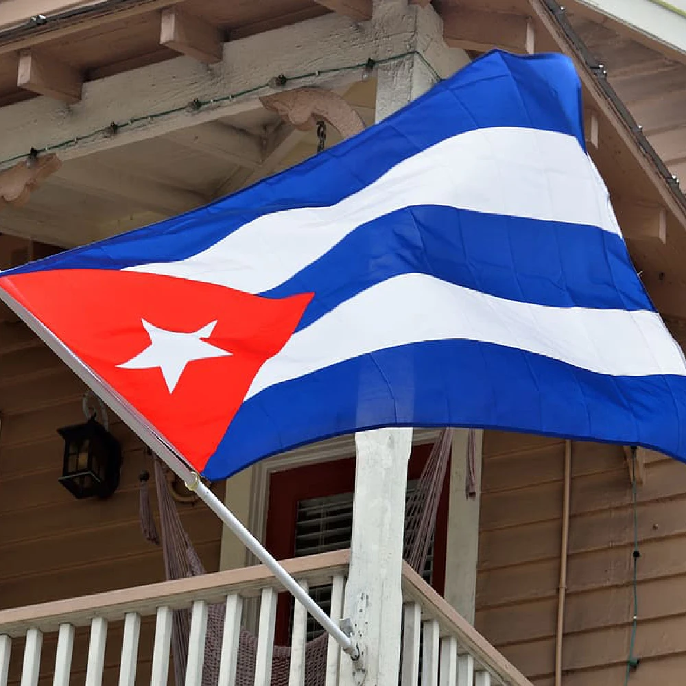 Bandera de Cuba monumental para decorar paredes y hogares eventos - imagen 5