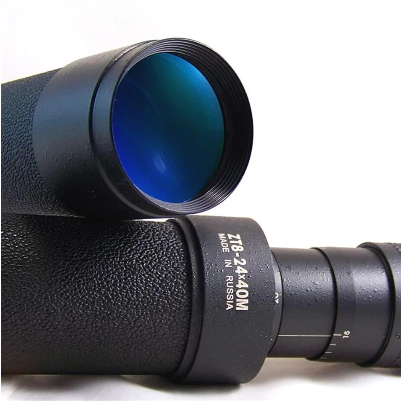 Baigish Monocular Zoom telescopio 8-24x40 HD potente lente óptica de Metal astronómico con largo alcance Original Bak4 ruso negro - imagen 5