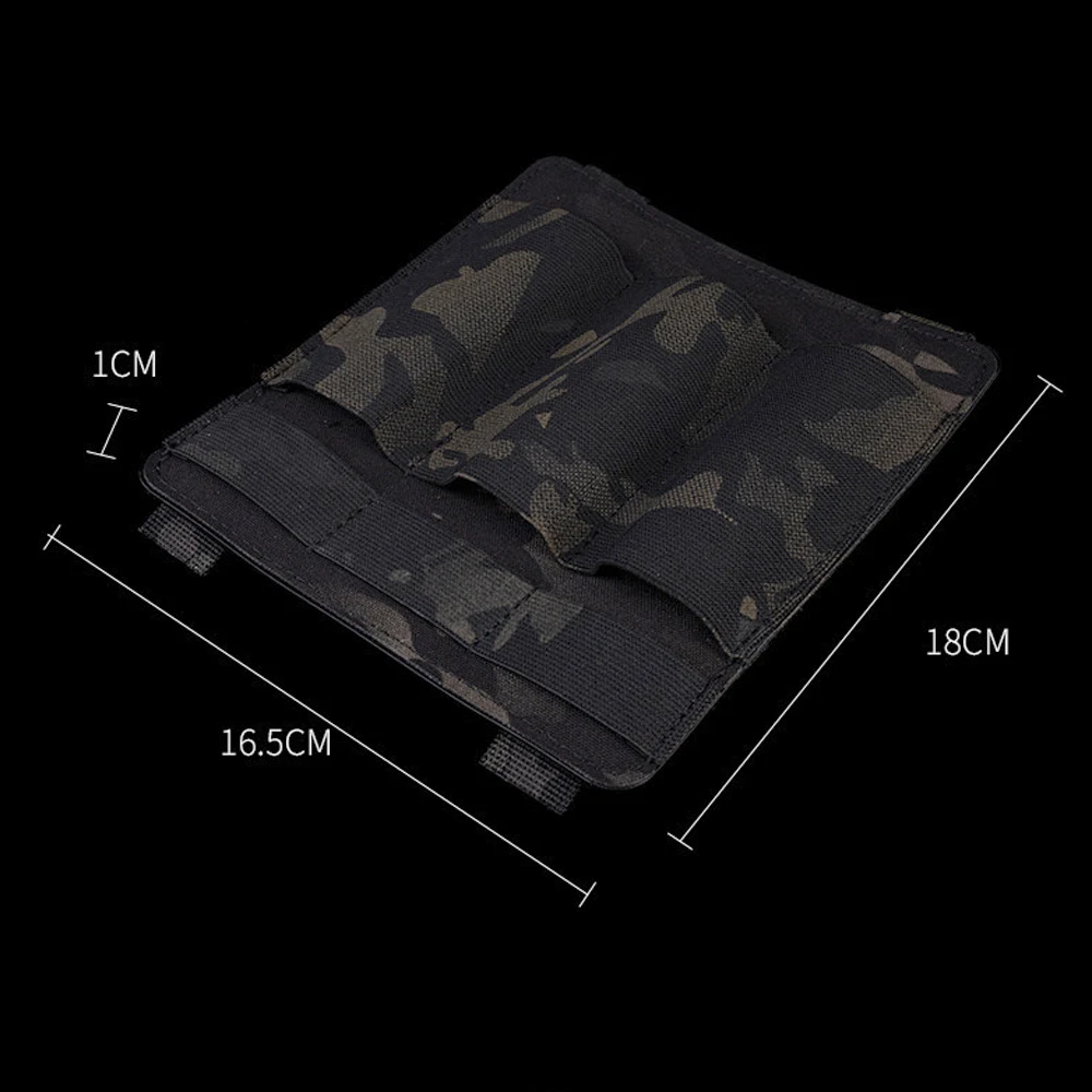 Chaleco táctico MOLLE, soporte de brida para cables de plástico, placa de caza Airsoft, accesorios para cinturón - imagen 3