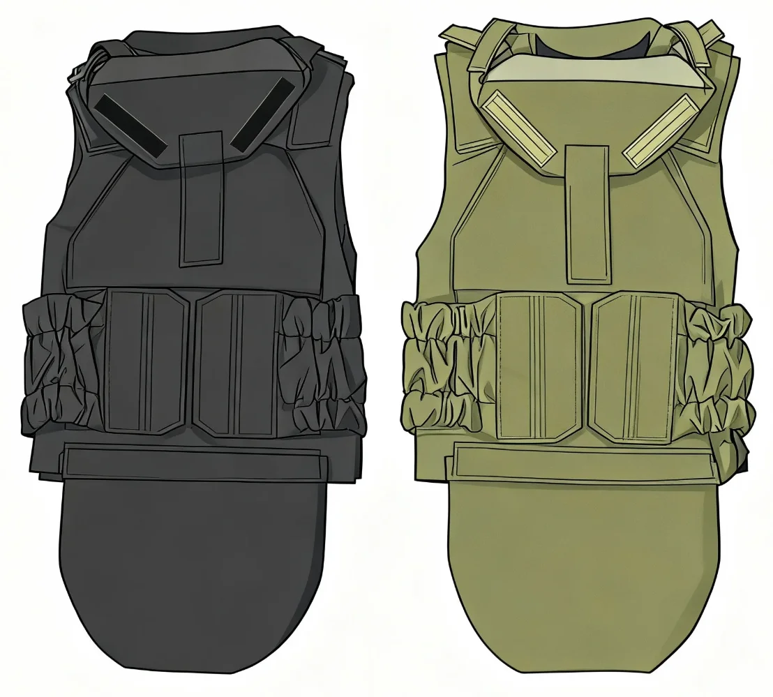 Chaleco táctico DF2 estilo ruso nailon 1000D airsoft - imagen 3