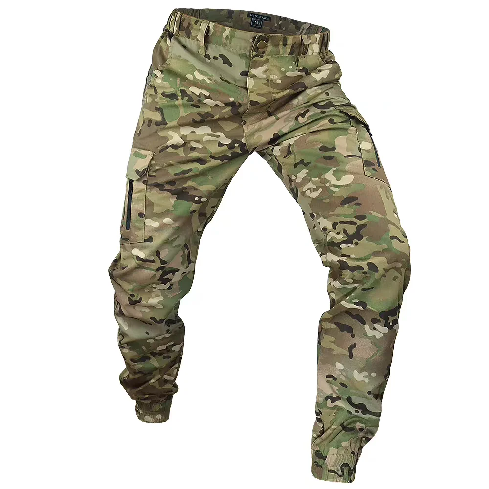 Pantalones de camuflaje ruso para hombre, pantalones tácticos de otoño de campo de batalla, pantalones de Montañismo al aire libre impermeables - imagen 5