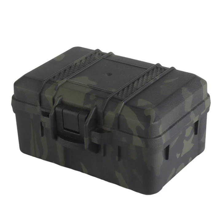 Caja de almacenamiento de equipo táctico de 12,4x8cm, caja versátil multifuncional para exteriores, linterna de medicina EDC, estuche impermeable, caja láser - imagen 3