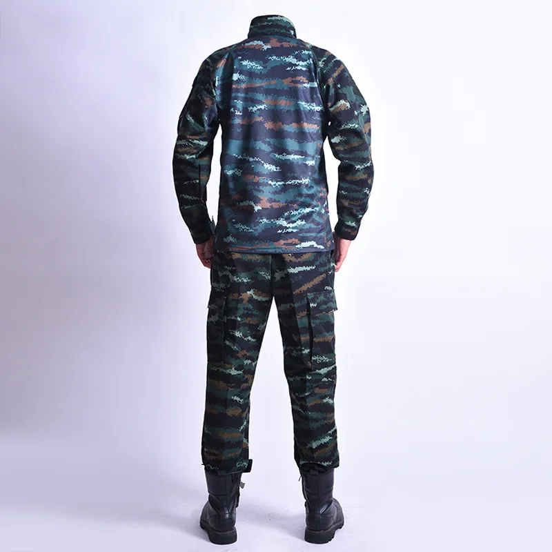 Ropa de camuflaje de tigre táctico para exteriores, ropa de rana gruesa y transpirable, ropa de entrenamiento de verano - imagen 4