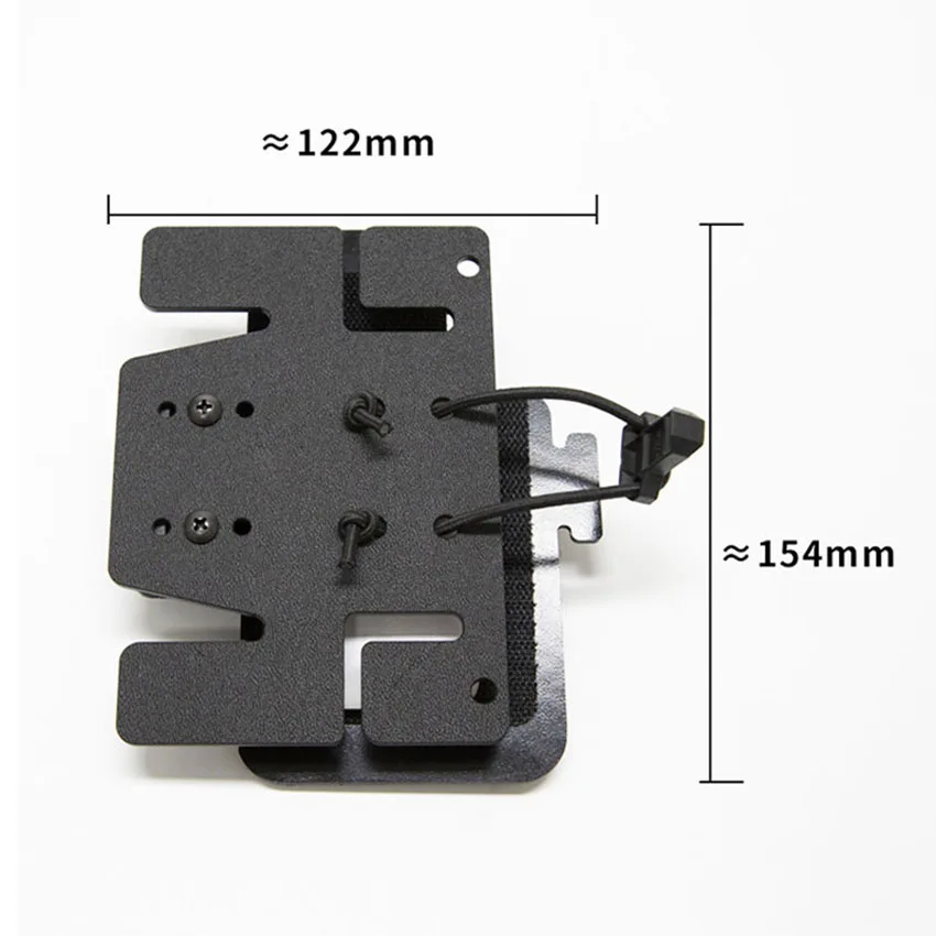 Chaleco táctico para exteriores, soporte para teléfono, soporte Universal para pecho Molle, tablero de navegación para teléfono móvil plegado - imagen 3